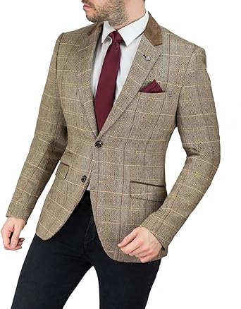 blazer homme marron