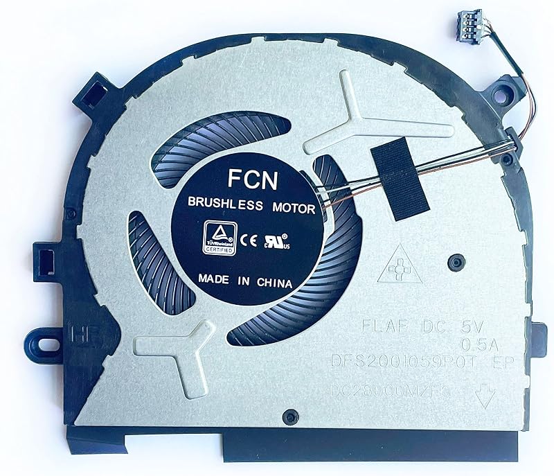 Fleshy Leaf CPU Cooling Fan Lenovo IdeaPad S340-15 C340-15 FLEX-15 DFS2001059P0T