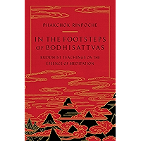 In the Footsteps of Bodhisattvas: Buddhist Teachings on the Essence of Meditation book cover