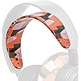 WC HeadbandZ Arctis Nova - Upgraded Silicone Headband for Arctis Nova Headsets by Wicked Cushions - Enhanced Flexibility, Comfort, and Style with Matching Earpad Designs| Orange Prism