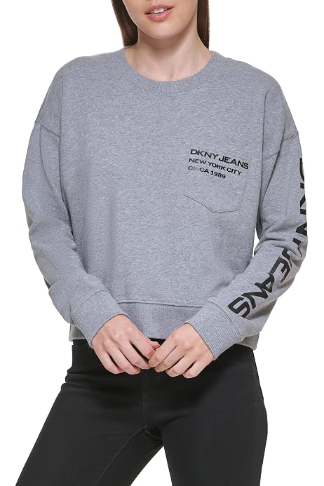 dkny grey sweatshirt