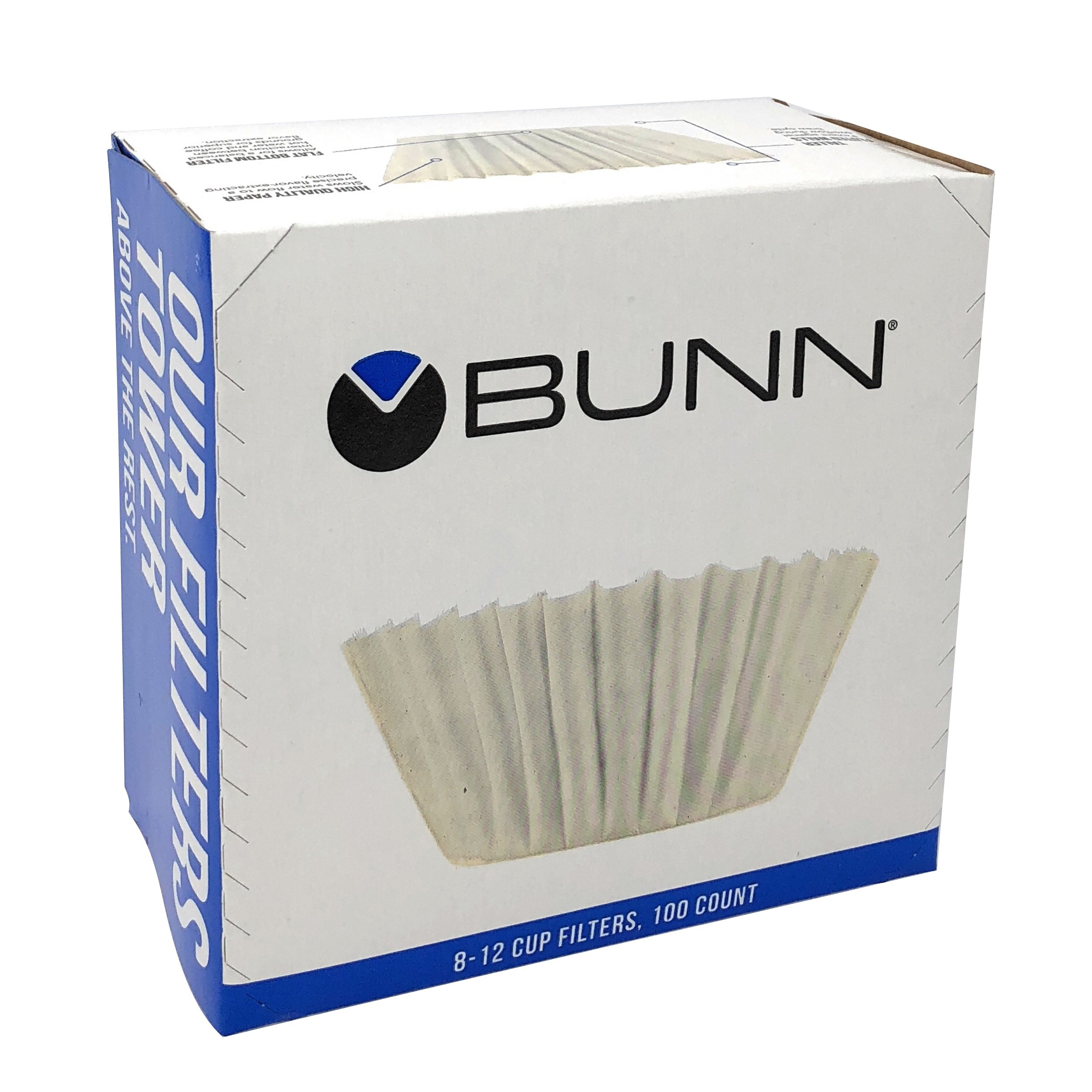 BUNN BCF100-B 100-Count Basket Filter (Pack Of 4),White