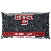 FARAON Black Beans, 1 Pound (Pack of 12)