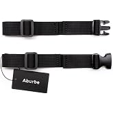 Aburbe Backpack Chest Strap, Universal Add on Adjustable Sternum Strap, Chest Belt Replacement, with Heavy Duty Quick Release Buckle Clip, for Travel, Hiking, Camping, School