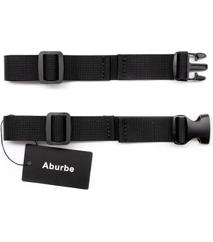 Lot 3 Sangles Poitrine ACONDE - Réglables Pour Sac à Dos Randonnée Escalade - Anti-Dérapantes