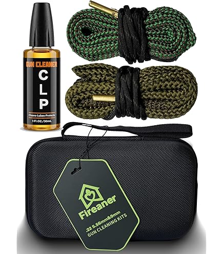ILANSIN Gun Cleaning Kit - CLP Oil, Snakes, Patches, Swabs & Brushes Complete Firearm Maintenance Set