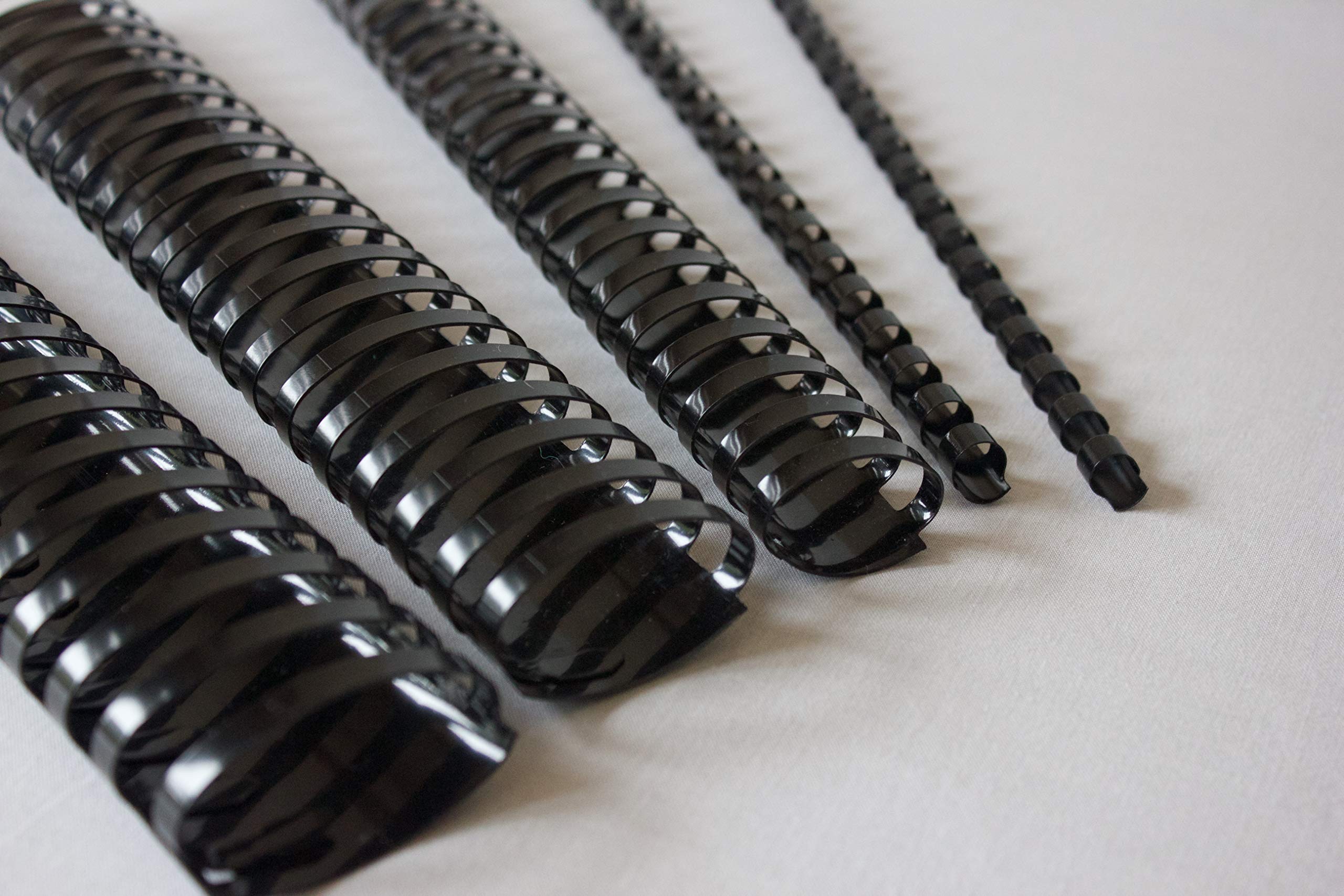 Bind2go Black Binding Combs A5 Box 100x 14 Rings (14mm)