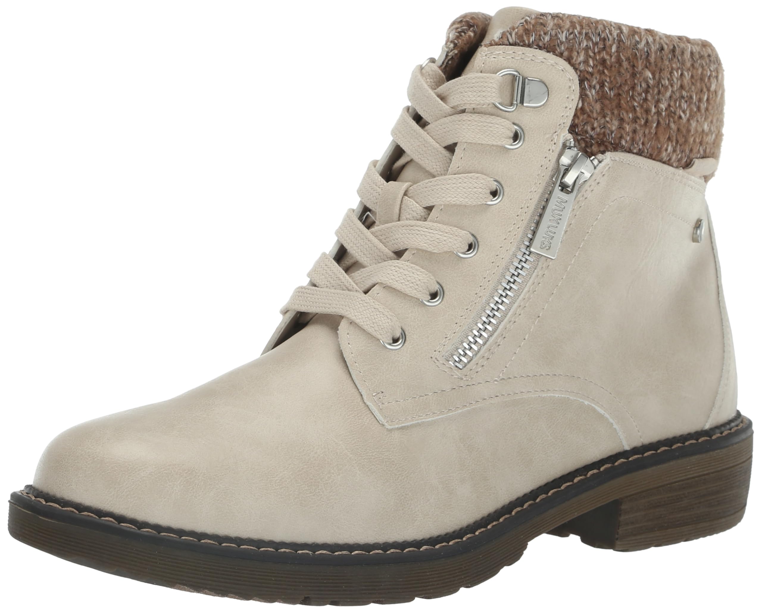 Photo 1 of MUK LUKS Women's Garland Georgia Fashion Boot, Stone, 11 Wide