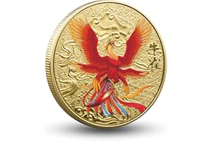 Gimilang Chinese Ancient Mythical Creatures Lucky Coin Lottery Ticket Scratcher Tool (Vermilion-Bird)
