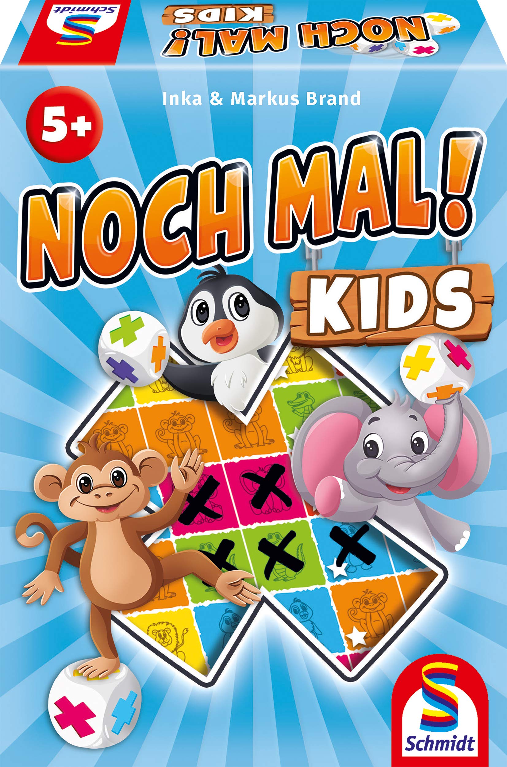 Schmidt Spiele 40610 Noch mal Kids, Children's Game, Dice Game