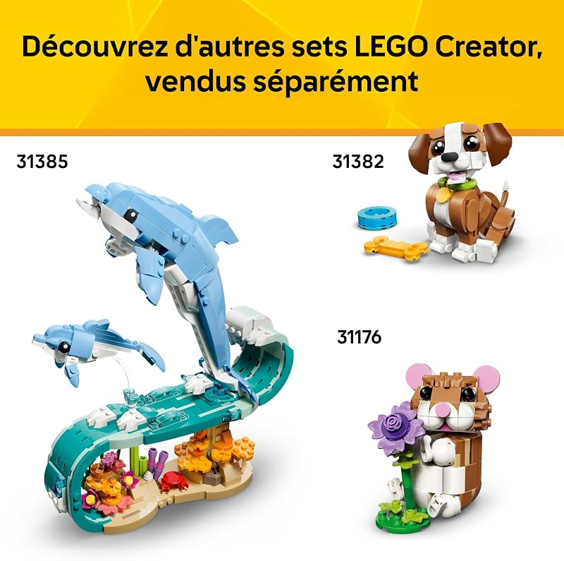 Creator 3-en-1 La Tortue et la Fleur de nénuphar 31377