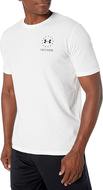 Camiseta Under Armour para hombre Freedom Left Chest: Amazon.es: Ropa y accesorios