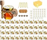 Ahhute Honey Pot, Mini Honey Jars with
