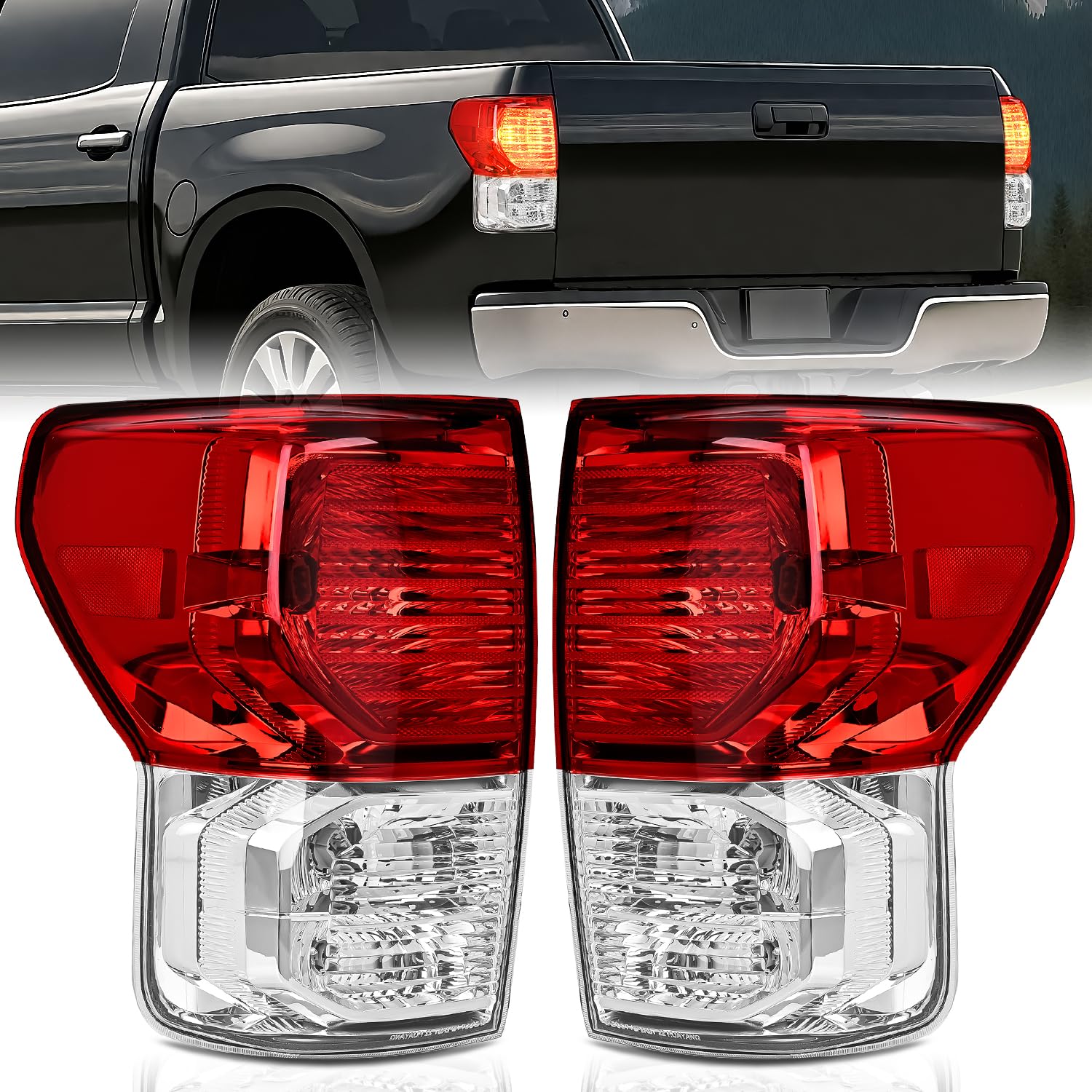 Nilight Taillight Assembly Compatible with 2007