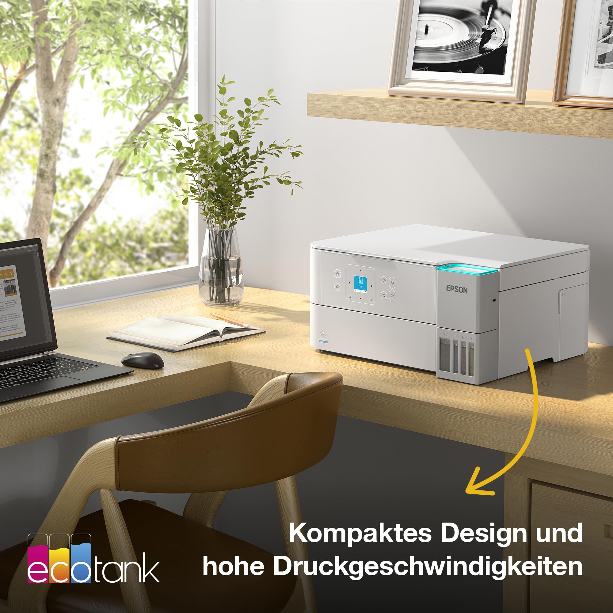 Epson EcoTank ET-2959 Tintentankdrucker | für vielbeschäftigte Haushalte | WLAN | A4 | Drucken, Kopieren, Scannen | 3.7 cm LCD-Display | Duplexdruck | inkl. Tinte für bis zu 3 Jahre 8