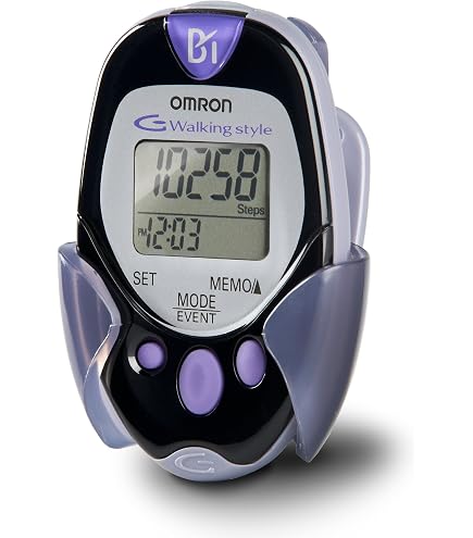 Amazon.com: Omron Hj-113 Pocket Pedometer, Walking Style, Black, 1