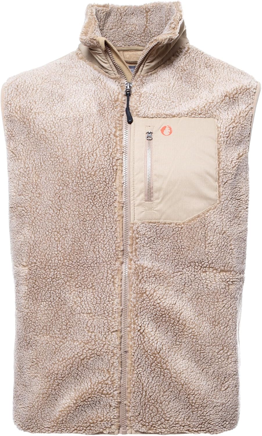 American Outdoorsman The Adirondack Sherpa Vest (XX Large, Deerskin) at