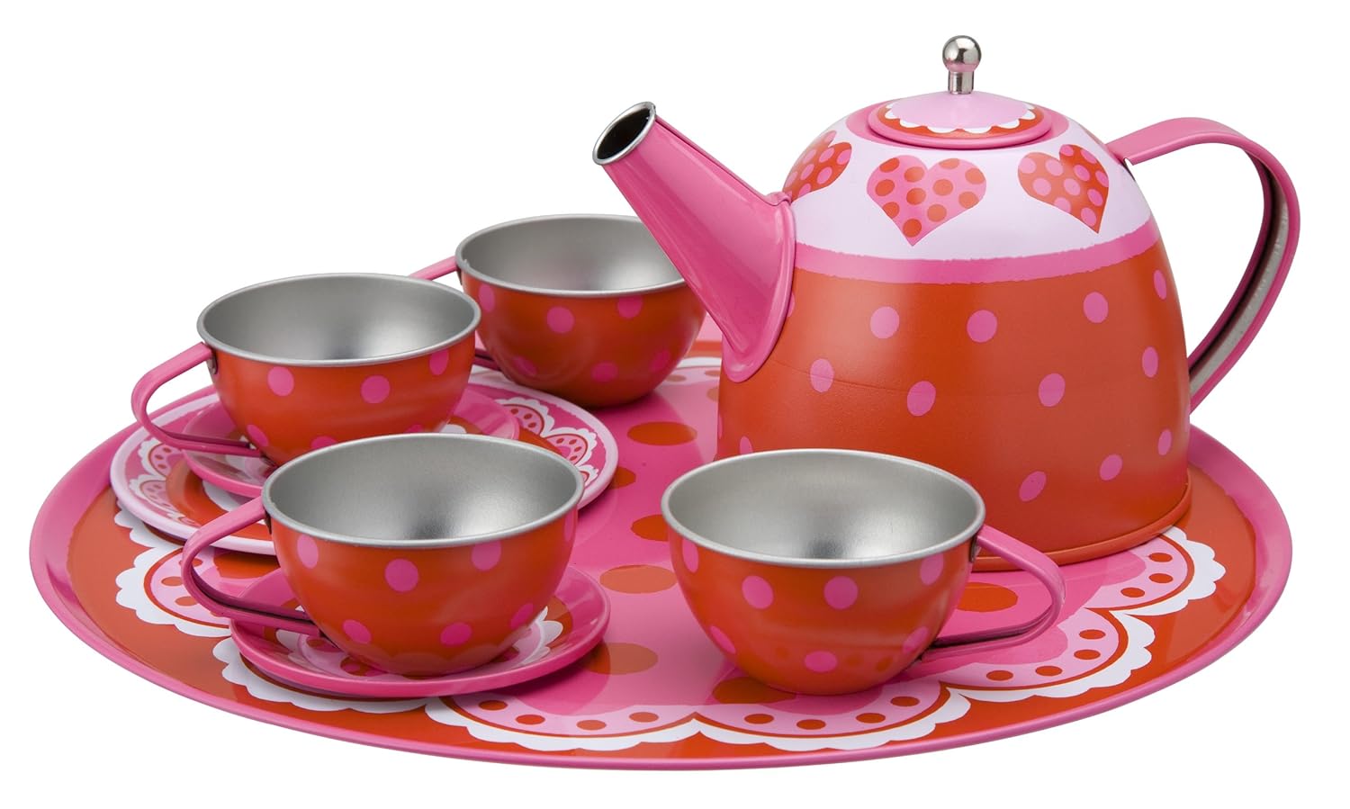 alex toys tin tea set