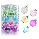 MOONET 25Pcs 2.64in Christmas Decoration Balls
