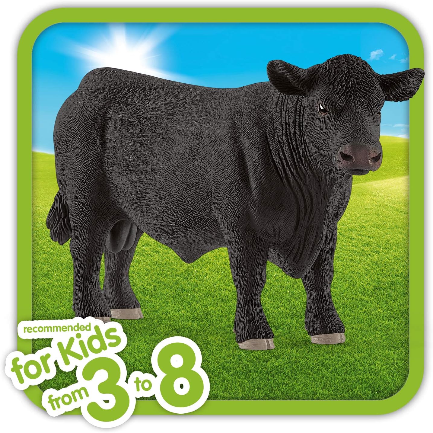 schleich angus cow