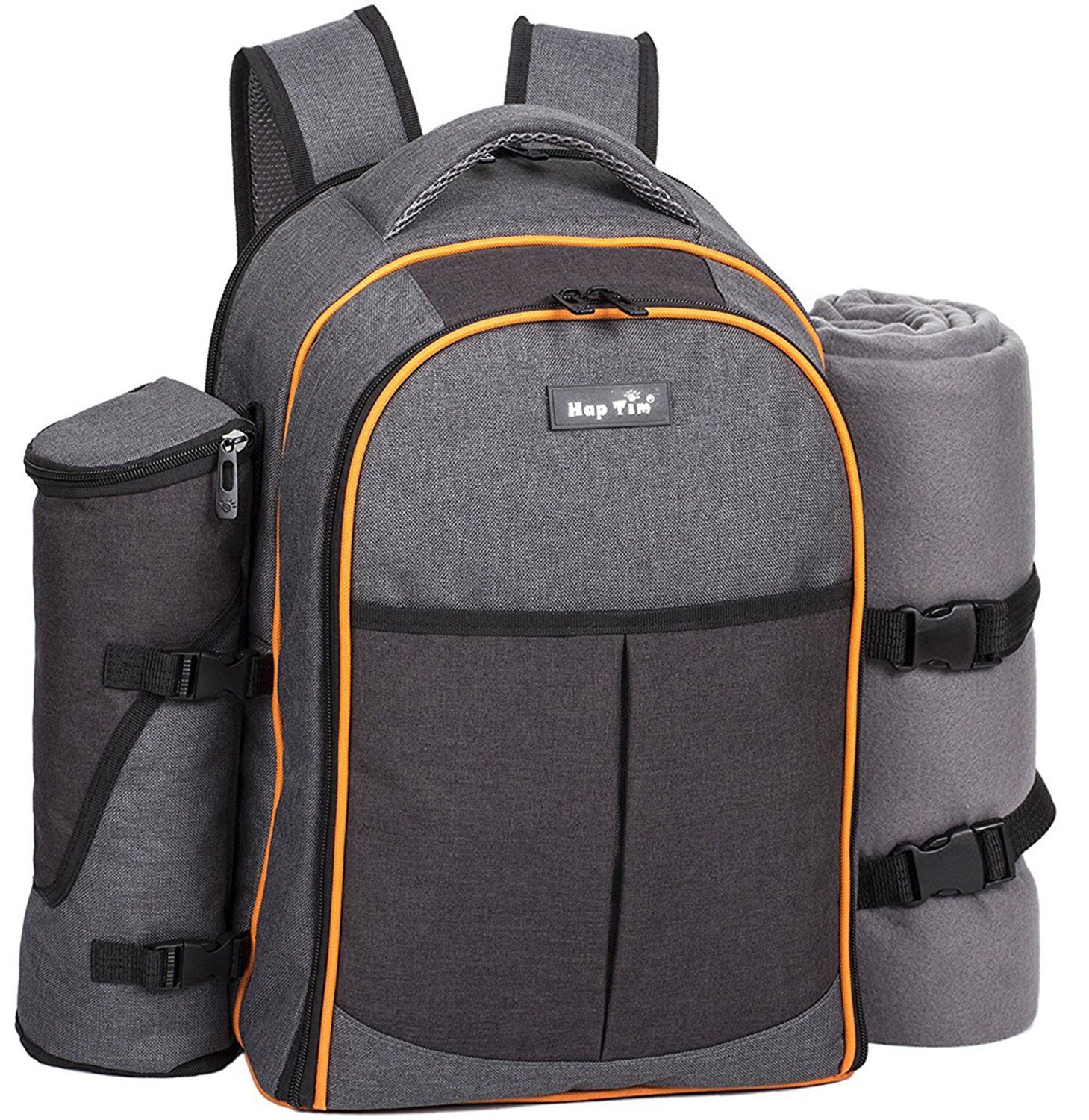 Picnic Backpack Basket Wine Cooler Two Person Picnic Basket Picnic At ...
