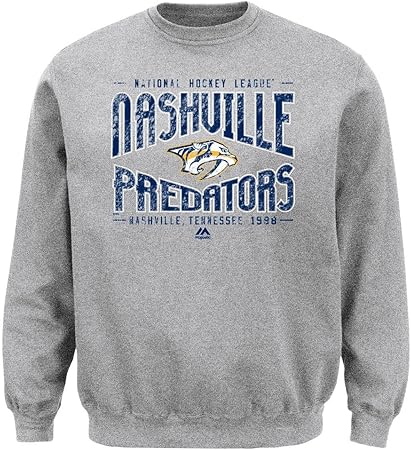 nashville predators crewneck sweatshirt