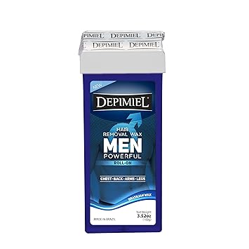 Men Powerful Formula With Azulene Roll On Wax Cartridge System
