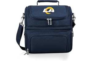 PICNIC TIME NFL unisex-adult NFL Pranzo Lunch Bag, Insulated Lunch Box with Picnic Set, Lunch Cooler Bag
