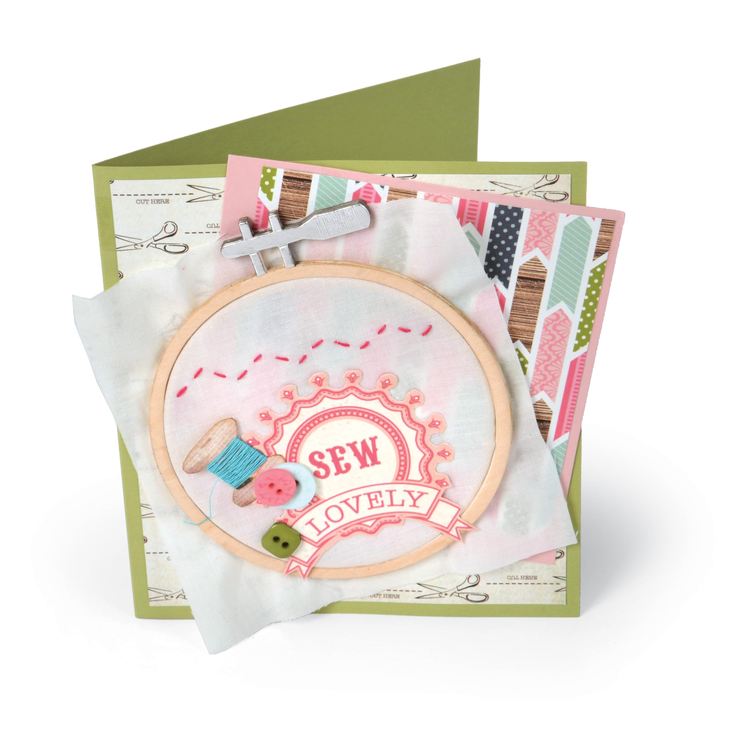 Sizzix Bigz Die - Embroidery Hoop by Eileen Hull
