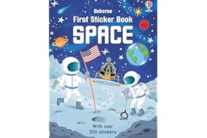 First Sticker Book Space: A Cosmic Sticker Activity Book Exploration of Planets, Rockets, and Astronauts