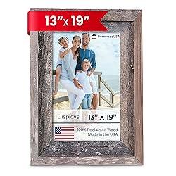 Farmhouse Style Rustic Picture Frame - Reclaimed