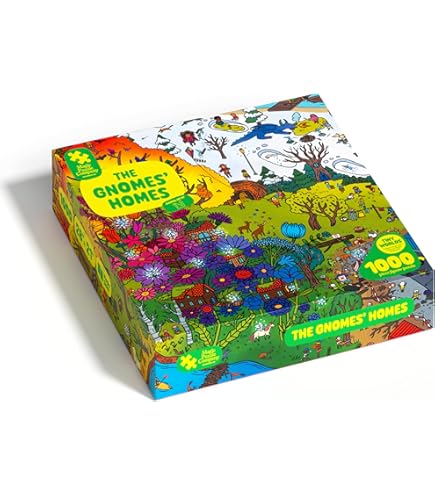 The Happy Isles - 1000-Piece Jigsaw Puzzle from The Magic Puzzle