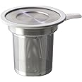 FORLIFE Brew-in-Mug Extra-Fine Tea Infuser with Lid, White