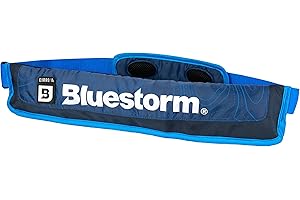 BLUESTORM Cirro 16 Manual Inflatable Belt Pack for Adults | US Coast Guard (USCG) Approved Life Jacket Waist Belt PFD for SUP Paddleboarding, Fishing & Kayaking
