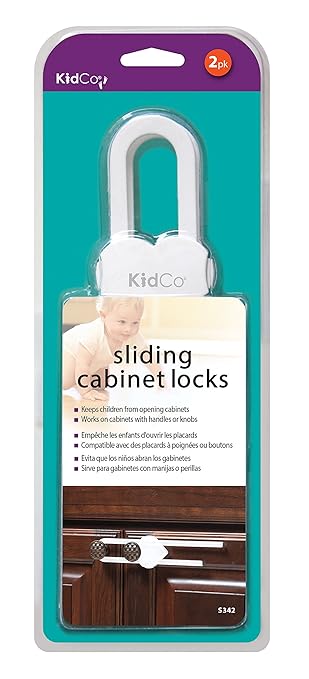 Amazon Com Kidco 2 Count Sliding Cabinet And Drawer Lock Baby