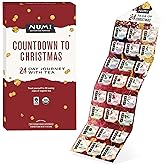 Numi Organic Tea Advent Calendar 2024, Countdown to Christmas, 24 Tea Bags, Gift Set