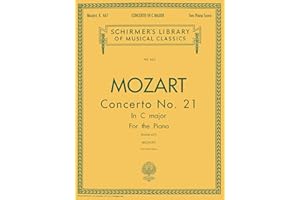 Mozart Concerto No 21 in C Major K 467 Volume 662 | Piano Duet Sheet Music for Two Pianos Four Hands | Advanced Classical Pia