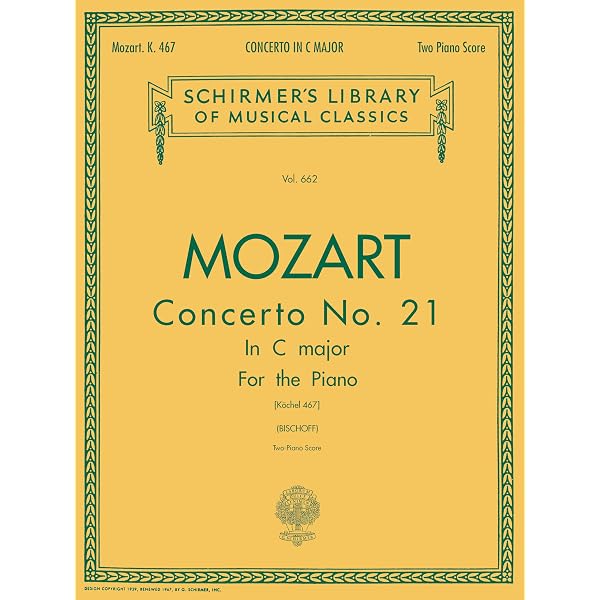 Concerto No. 23 in A, K.488: Schirmer Library of Classics Volume
