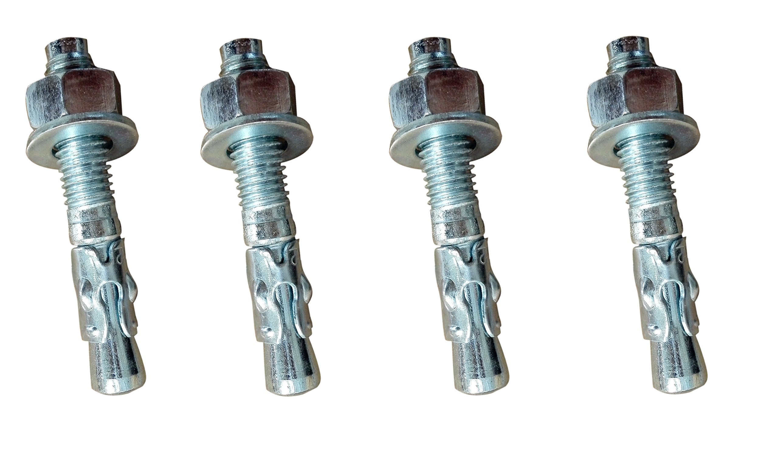 1A-Safety Mounting-set AFS-A for crash guard, floor anchors (pack of 4)