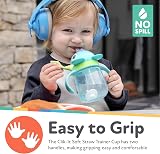 Nuby Character Cup Toddler Water Bottle 240ml Dino 6M+ view 3