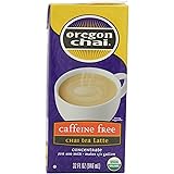 Oregon Chai Caffeine Free Chai Tea Latte Concentrate, 32-Ounce Boxes (Pack of 6)