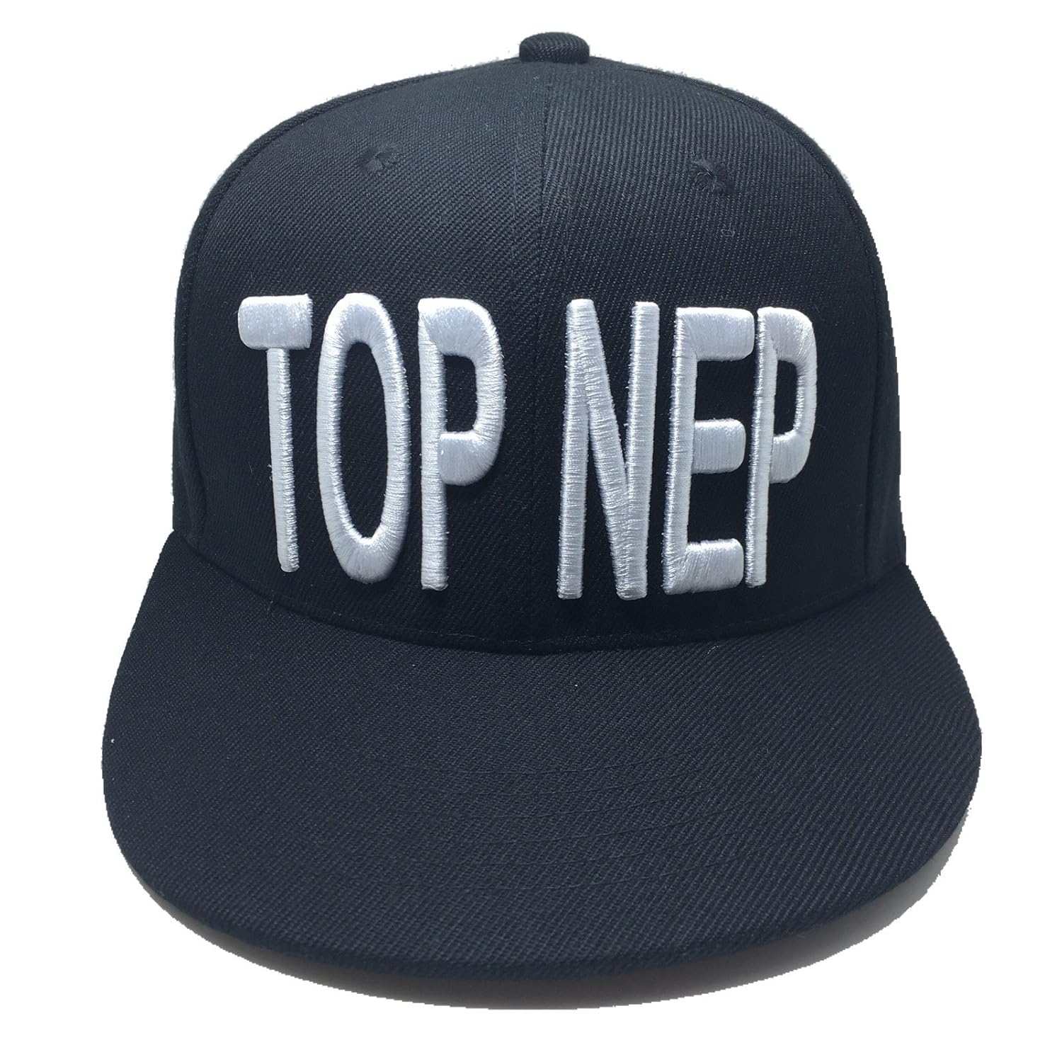 hat with puff on top