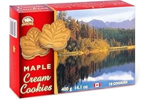 Canada True Premium Maple Cream Cookie with 100% Pure Maple Syrup - Product of Canada