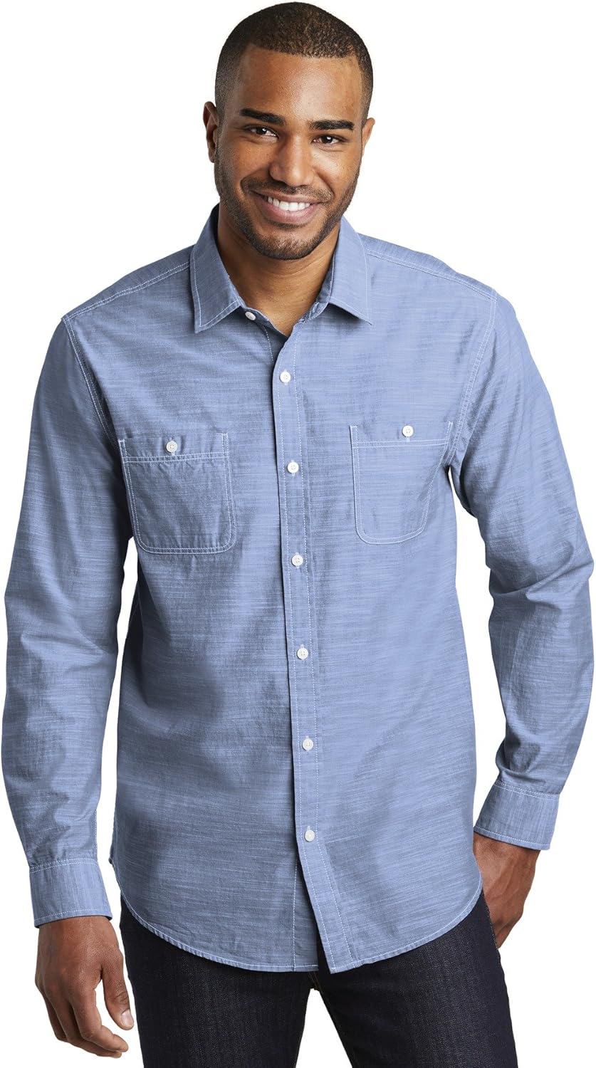 chambray shirt men
