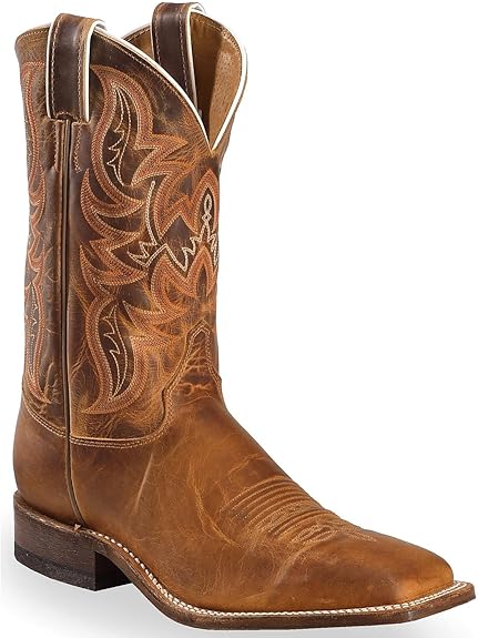 justin boots square toe mens