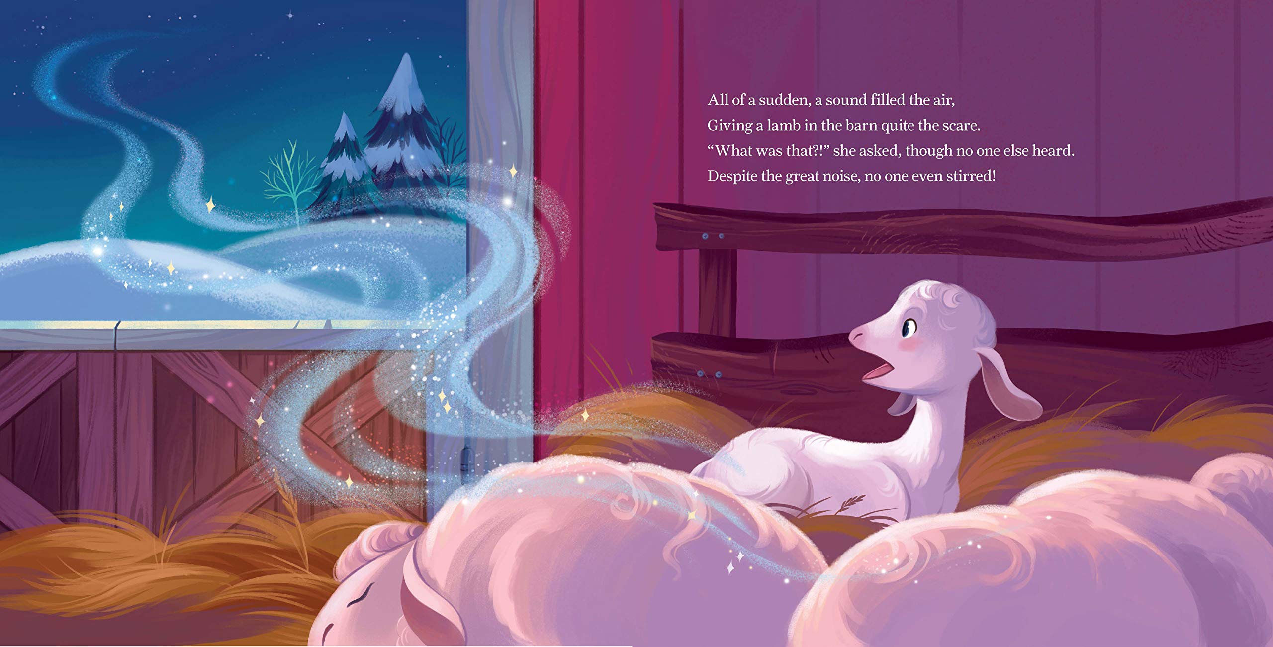 'Twas the Night Before Christmas on the Farm: Celebrate the Holidays with this Sweet Farm Animal Book for Children