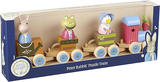 peter rabbit pull along train