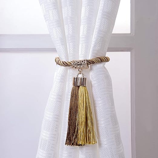 Amazon Com Pravive Extra Long Decorative Tassel Rope Tie Backs