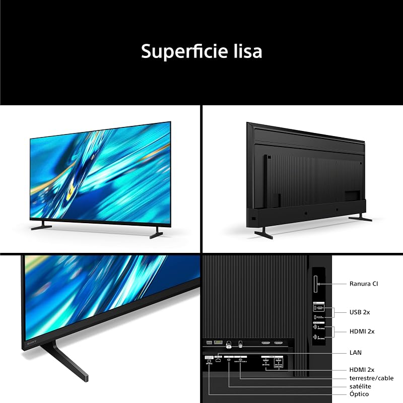 BRAVIA 3 II Smart TV 4K de 65 polegadas (Google TV), processador XR com inteligência artificial, 120 Hz, Dolby Vision e Dolby Atmos, compatível com PS5, 65XR32M2, modelo 2026