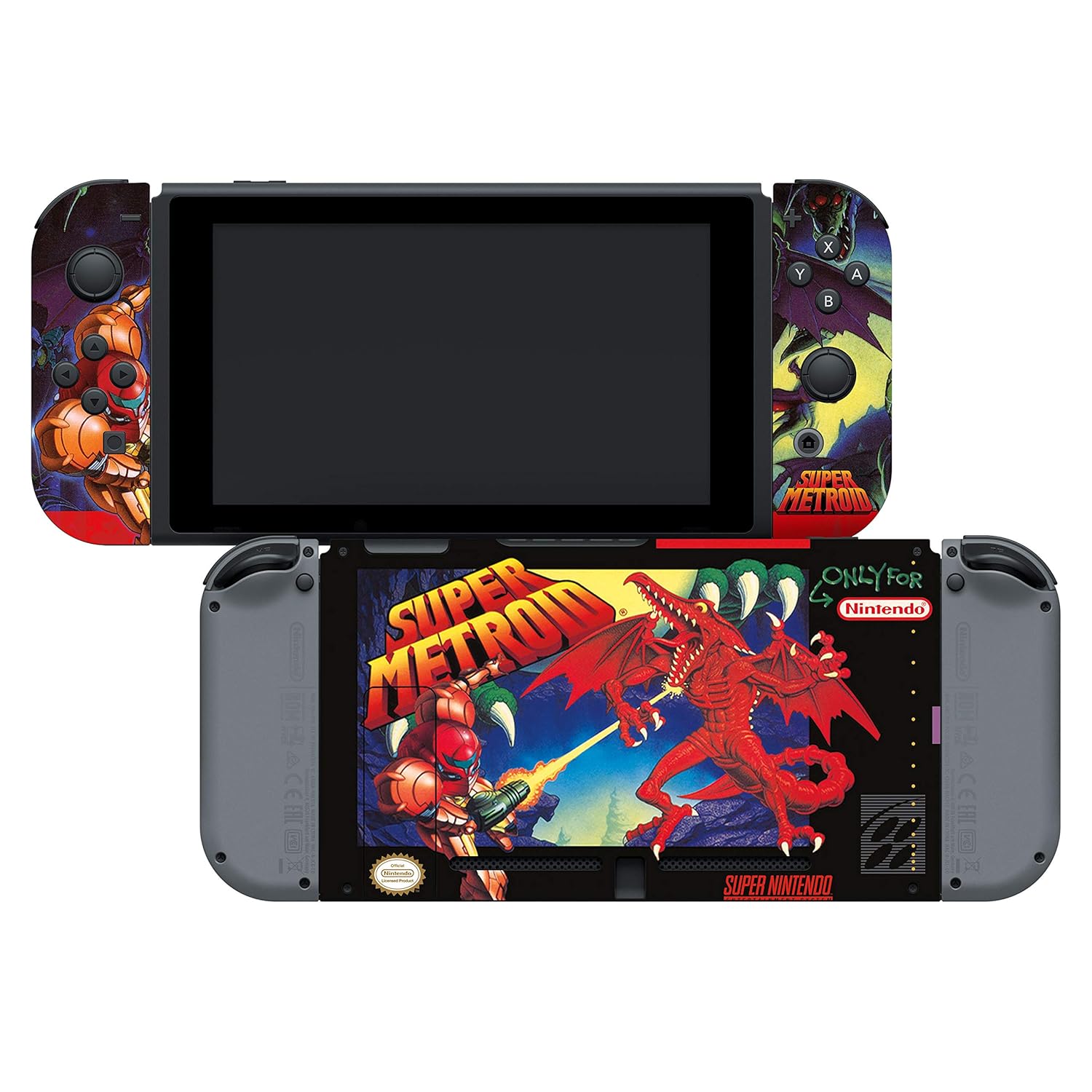 Amazon Com Controller Gear Officially Licensed Nintendo Switch Skin Screen Protector Set Super Metroid Nintendo Switch Video Games Amazon Com Controller Gear Officially Licensed Nintendo Switch Skin Screen Protector Set Super Metroid Nintendo Switch Video Games